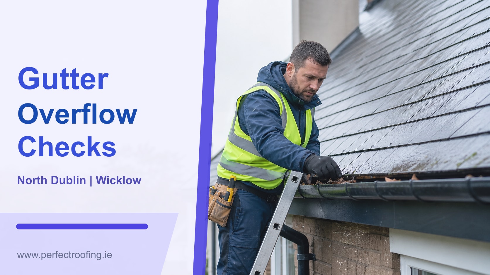 Gutter Overflow Checks for North Dublin and Wicklow Homes
