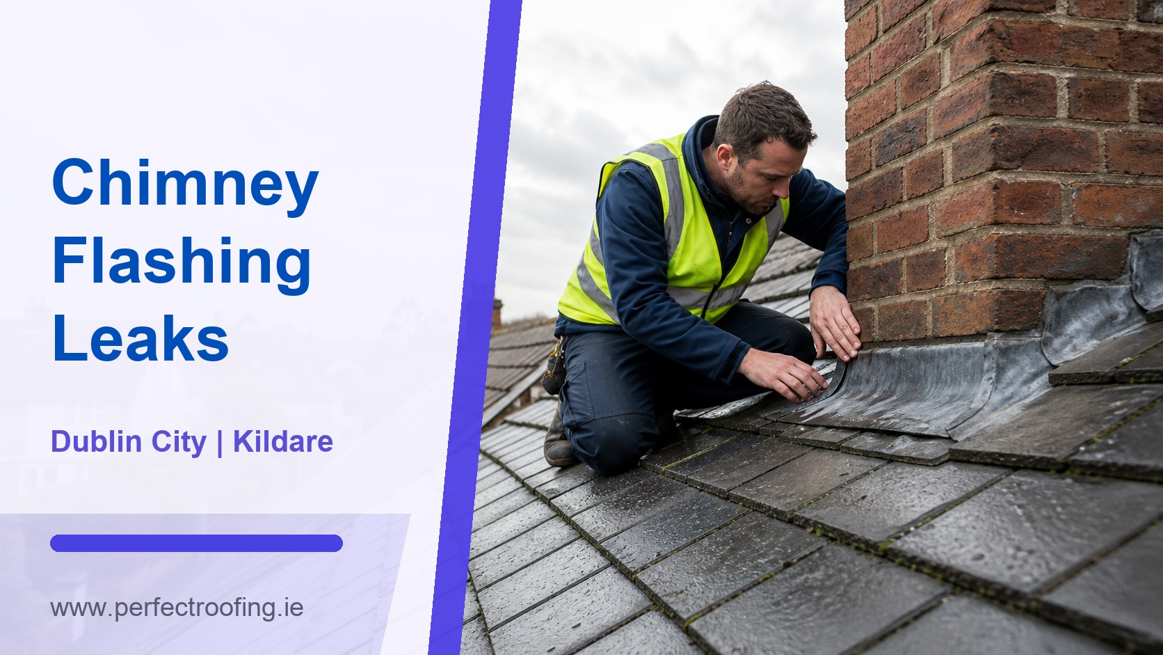 Chimney Flashing Leak Checks for Dublin City and Kildare Homes